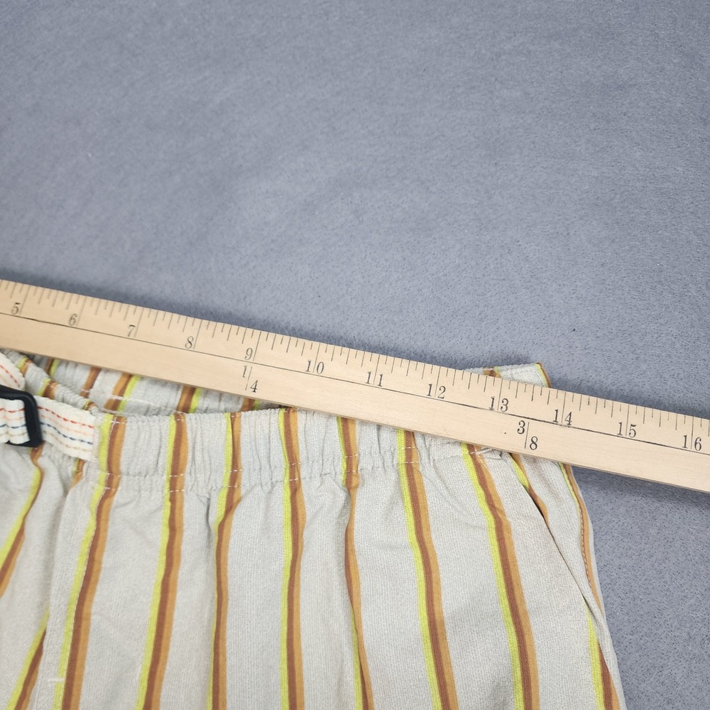 prAna Indio Heritage Short Yarrow Striped Nylon Mens XS 3in Inseam - Picture 9 of 10